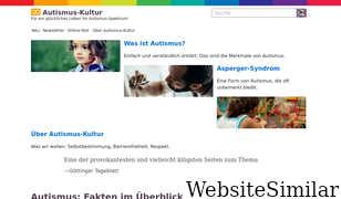 autismus-kultur.de Screenshot
