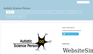 autisticscienceperson.com Screenshot