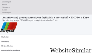 auto-horejsek.cz Screenshot