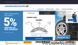 autobandenmarkt.nl Screenshot