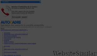 autocadre.com Screenshot