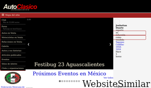 autoclasico.com.mx Screenshot