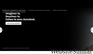 autodesk.fr Screenshot