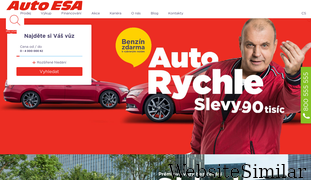 autoesa.cz Screenshot