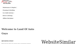 autoguysland.com Screenshot