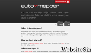automapper.org Screenshot