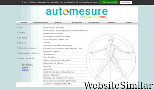automesure.com Screenshot