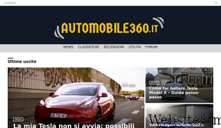 automobile360.it Screenshot