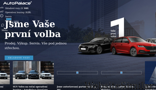 autopalace.cz Screenshot
