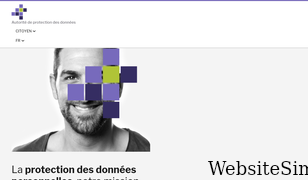 autoriteprotectiondonnees.be Screenshot