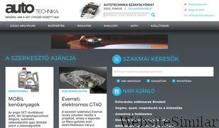 autotechnika.hu Screenshot
