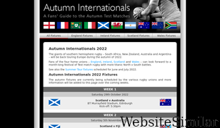 autumn-internationals.co.uk Screenshot