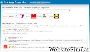 avantage-entreprise.com Screenshot
