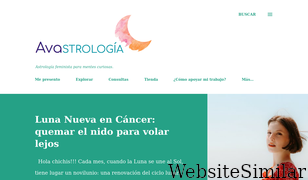 avastrologia.com Screenshot