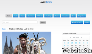 avax.news Screenshot