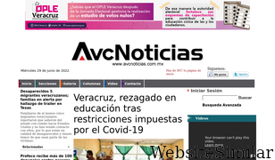 avcnoticias.com.mx Screenshot