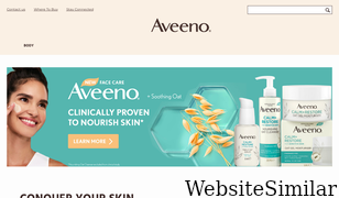 aveeno.co.uk Screenshot