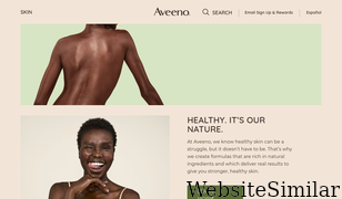 aveeno.com Screenshot