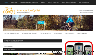 averagejoecyclist.com Screenshot