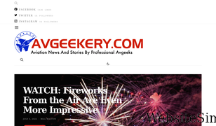 avgeekery.com Screenshot
