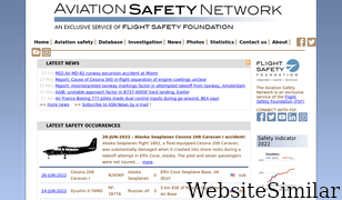 aviation-safety.net Screenshot