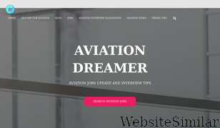 aviationdreamer.com Screenshot