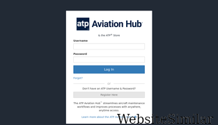 aviationhub.aero Screenshot