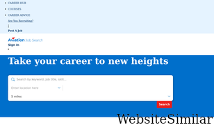 aviationjobsearch.com Screenshot