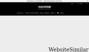 aviatorwallet.com Screenshot
