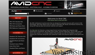 avidcnc.com Screenshot