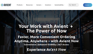 avient.com Screenshot