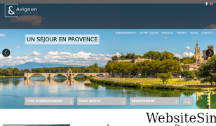 avignon-et-provence.com Screenshot