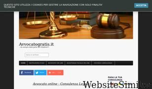 avvocatogratis.it Screenshot