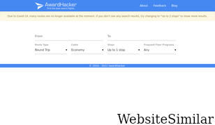 awardhacker.com Screenshot