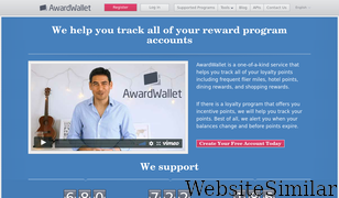 awardwallet.com Screenshot