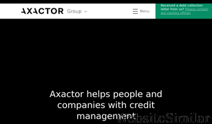 axactor.com Screenshot