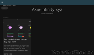 axie-infinity.xyz Screenshot