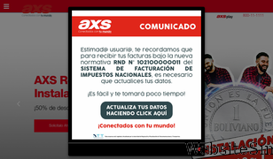 axsbolivia.com Screenshot