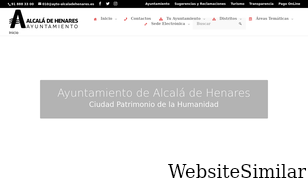 ayto-alcaladehenares.es Screenshot