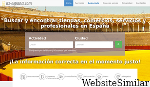az-espana.com Screenshot