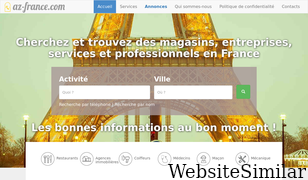 az-france.com Screenshot
