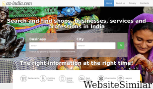 az-india.com Screenshot