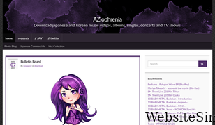 aziophrenia.com Screenshot