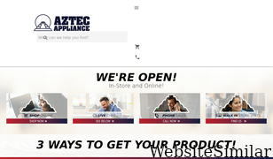 aztecappliance.com Screenshot