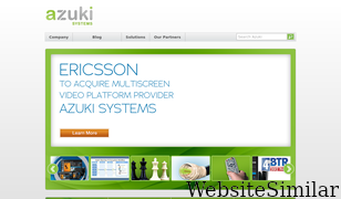 azukisystems.com Screenshot