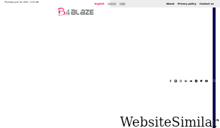 b4blaze.com Screenshot
