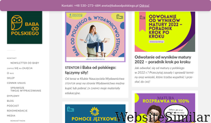 babaodpolskiego.pl Screenshot