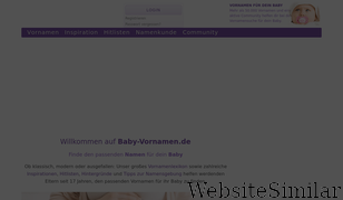 baby-vornamen.de Screenshot