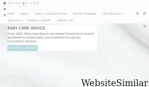 babycareadvice.com Screenshot