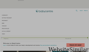 babycentre.co.uk Screenshot